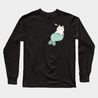 Sleepy Mercat Long Sleeve T-Shirt